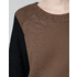 Zara barna-fekete pulóver