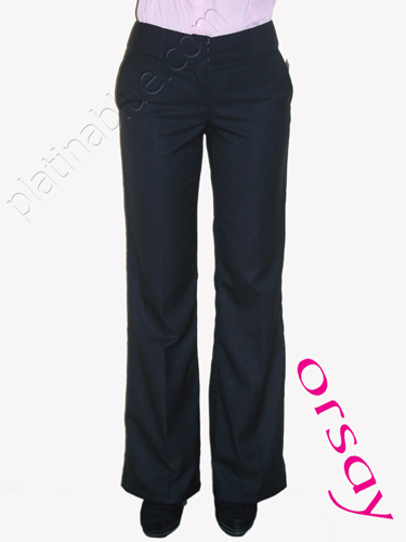 Orsay fekete nadrág elegáns nadrág fotója