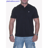 Platinablue fekete ruházat póló