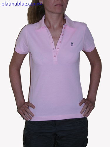 Platinablue pink felső ruházat póló póló fotója