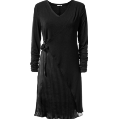 Intimissimi átkötős fekete selyem ruha fotója