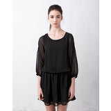 Pull and Bear fekete ruha