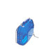 Zara neon kék műanyag clutch