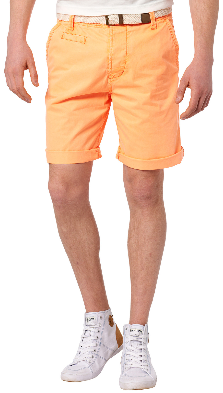 Tom Tailor narancs bermuda nadrág fotója