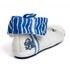 Replay fehér-kék csíkos tornacipő