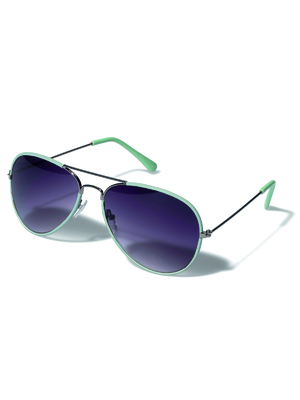 New Yorker türkizkeretes aviator napszemüveg