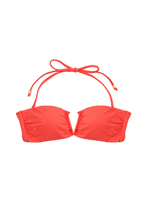 Women' Secret piros V-kivágású bikini felső