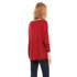 Bershka vörös színű kötött pulóver