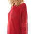 Bershka vörös színű kötött pulóver