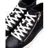 Bershka BSK fekete leopárdmintás sportcipő