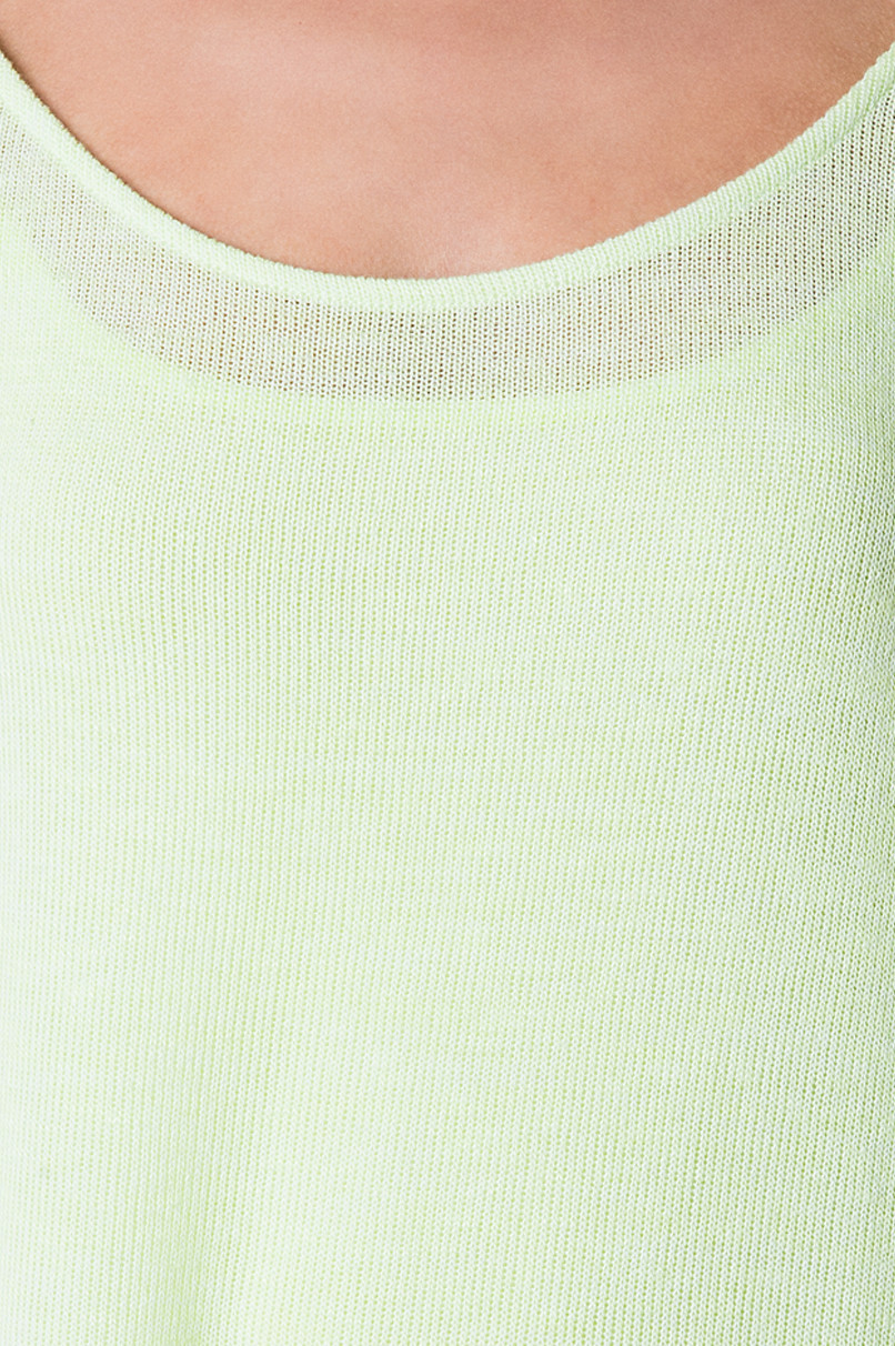 Tally Weijl zöld könnyű kötött pulcsi 2014.7.4 #46199 fotója