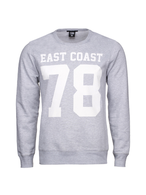New Yorker East Coast 78 szürke hosszú ujjú póló
