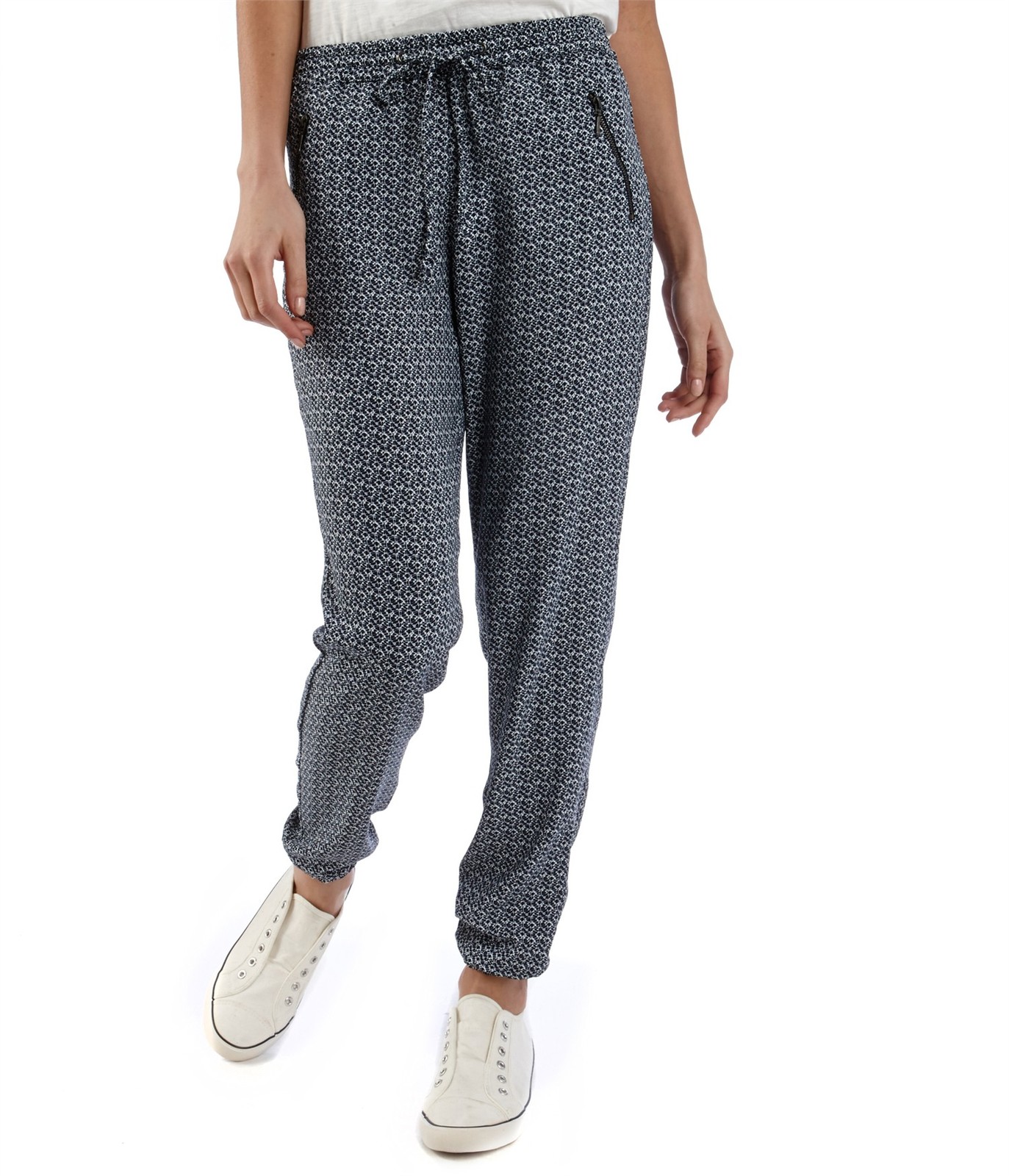 Camaieu mintás pizsama stílusú nadrág fotója