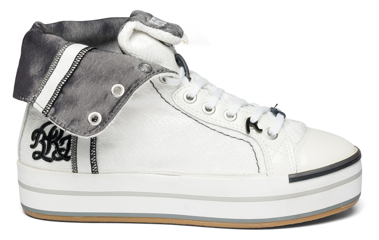Replay magasszárú fehér sneaker fotója