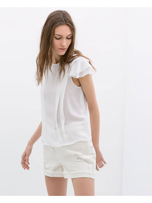 Zara fehér női top