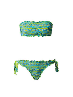 Calzedonia zöld mintás bikini