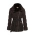 Orsay steppelt fekete női kabát műszörme gallérral