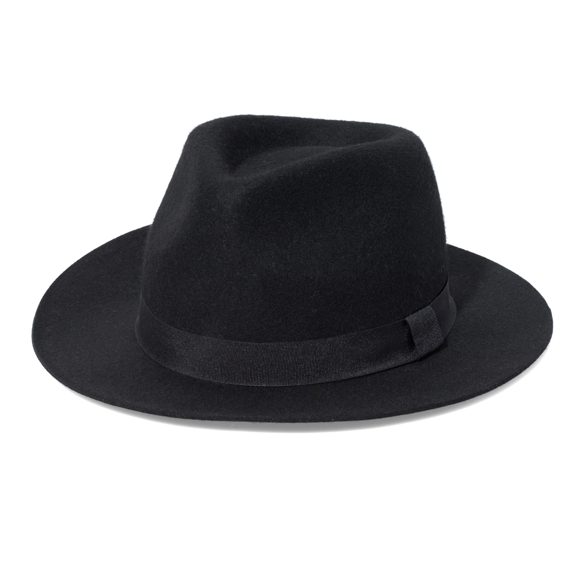 New Yorker divatos férfi fekete kalap fotója