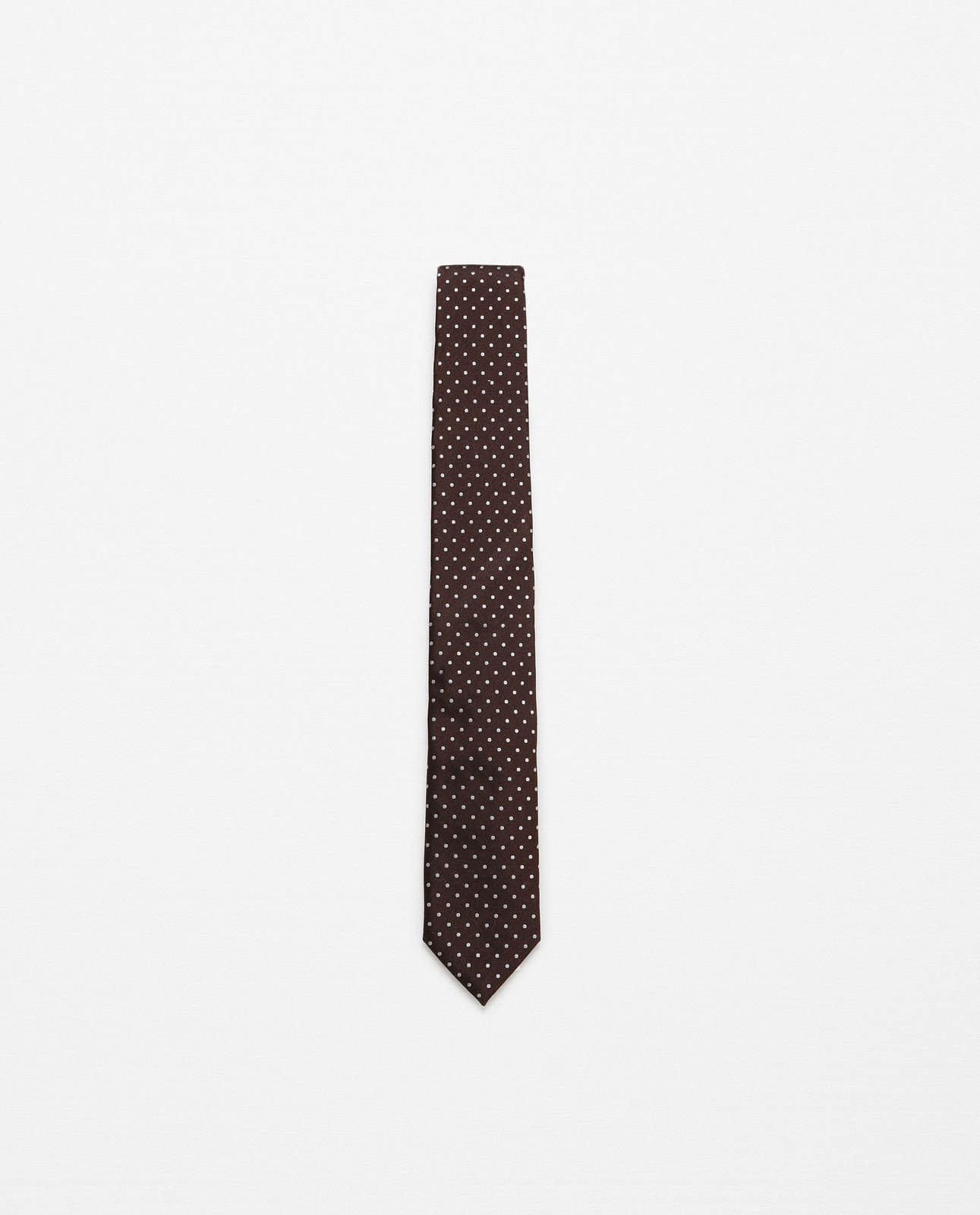 Zara polka pöttyös nyakkendő fotója