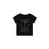 Tally Weijl fekete "Horgony" grafikás T-Shirt