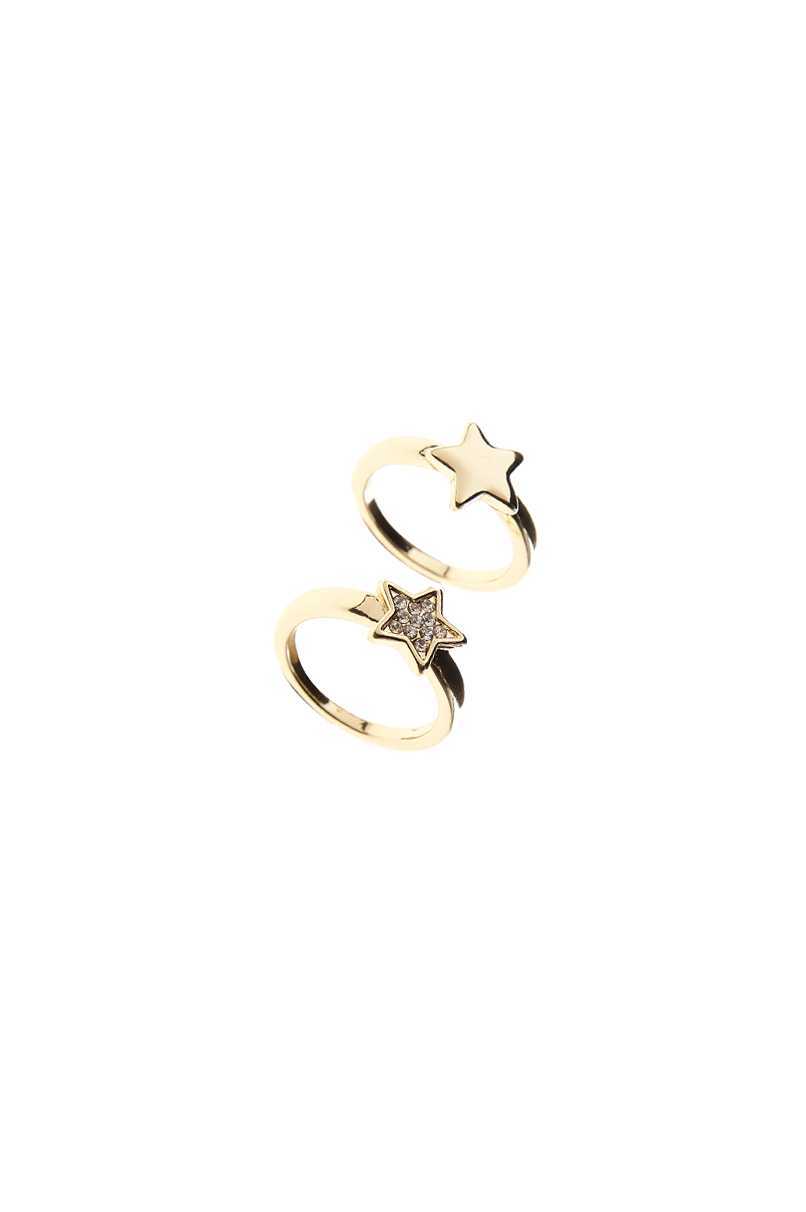 Tally Weijl aranyozott "Star" gyűrűk fotója