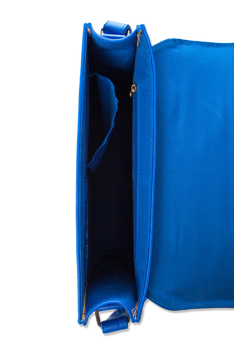 Tally Weijl kék táska 2015.02.20 fotója