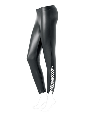 Calzedonia stílusos női fekete leggings