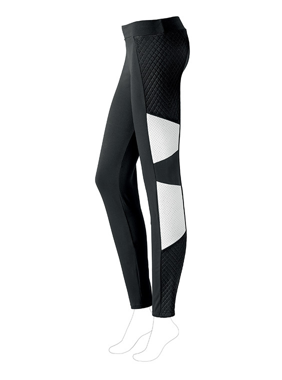 Calzedonia steppelt fehér betétes sportos leggings fotója