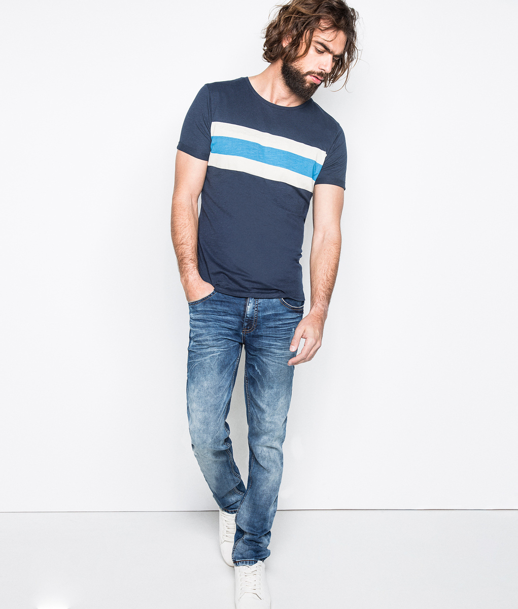 Springfield férfi denim jeans fotója