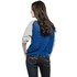 Replay női kék-szürke viszkóz-poliészter-pamut pulóver
