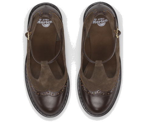 Dr. Martens barna magassarkú női cipő 2015.03.06 #82381 fotója