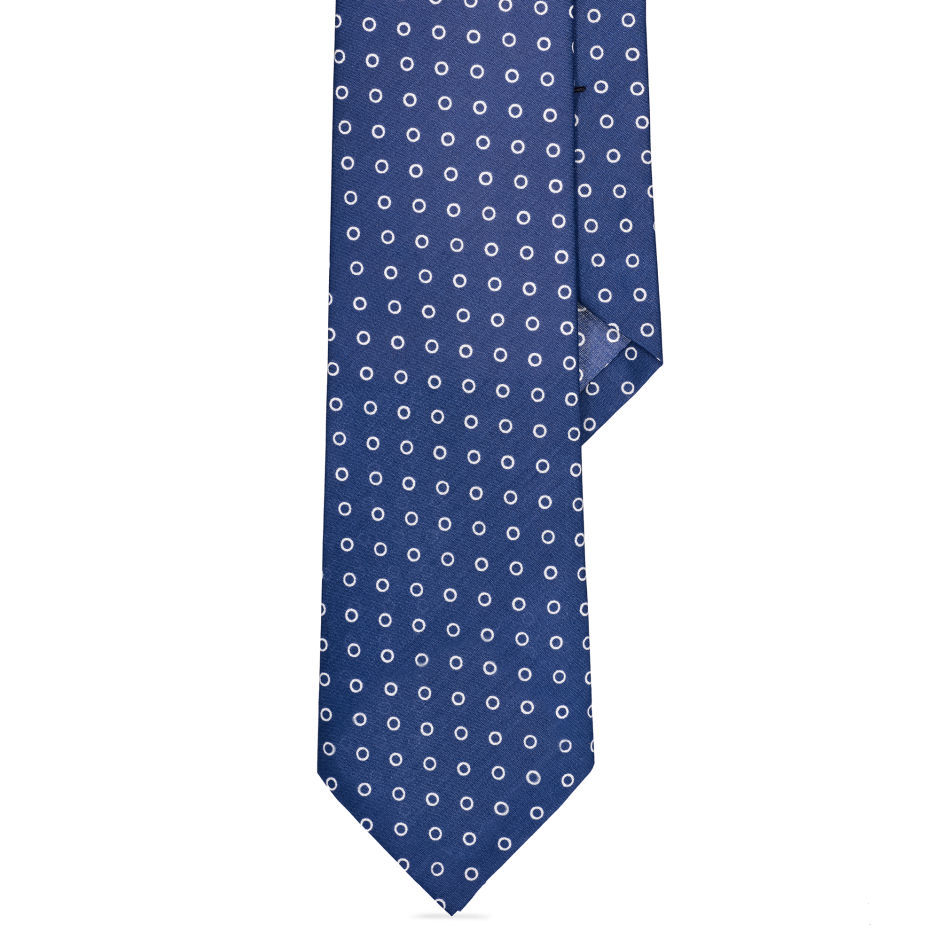Ralph Lauren pamut pettyes art deco nyakkendő fotója