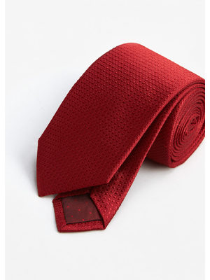 Mango strukturált selyem nyakkendő