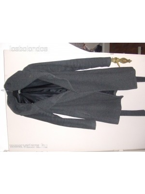 Zara Basic óriás kapucnis, karcsúsított szövet kabát L-es (40-42) << lejárt 924113
