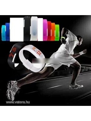 1db Új divat Sport LED szilikon érintős karóra << lejárt 947272