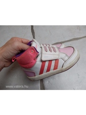 Adidas fehér-rózsaszín magasszárú cipő 25-ös << lejárt 222536