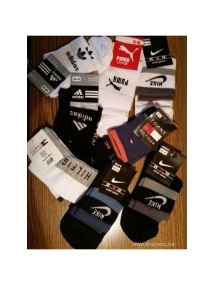 Adidas, Nike Puma férfi és női sport zokni << lejárt 773755