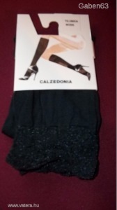 Női CALZEDONIA térdfix fekete csillogó zokni ÚJ ! p1. << lejárt 7375091 1 fotója