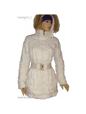 MAYO CHIX fehér toll női téli kabát M << lejárt 240279