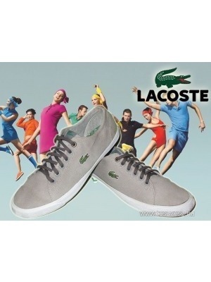 Lacoste Marcel LPT Sneakers szürke vászon cipő! 35,5-es méret! EREDETI! << lejárt 438112