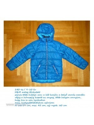 H&M meleg téli kabát - 140-es << lejárt 208464