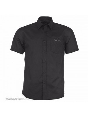 Pierre Cardin fekete egyszínű minőségi férfi ing méretek - 2XL, 3XL, 4XL RAKTÁR << lejárt 790949