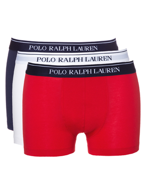 Polo Ralph Lauren 3 db-os Boxeralsó szett S, Kék Piros Fehér << lejárt 55194