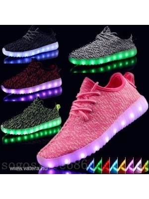 Led világító party cipő - Sneakers boots << lejárt 494002