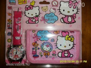 Hello Kitty karóra+pénztárca << lejárt 3318584 92 fotója