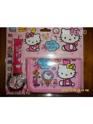 Hello Kitty karóra+pénztárca << lejárt 113557