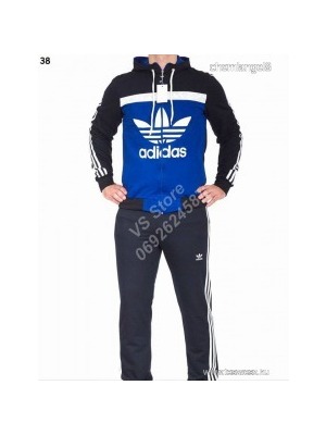 Új!Adidas férfi pamut szabadidőruha melegítő M-XXL << lejárt 243111