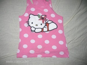 Ujjatlan póló 4-6 év, 110-116 , Hello Kitty, H&M Minden 1 Ft-ról indul!!!! << lejárt 939545 fotója