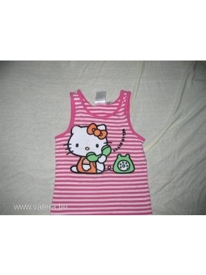 Ujjatlan póló 4-6 év, 110-116 , Hello Kitty, H&M Minden 1 Ft-ról indul!!!! << lejárt 250175