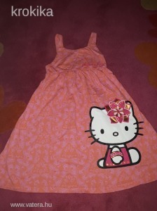 H&m Hello Kitty pillangós ruha tunika rosé aranyal kb.3-4 év << lejárt 608619 fotója